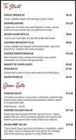 Mcqueens Tavern Gaming menu